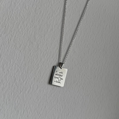 Custom Handwriting Necklace