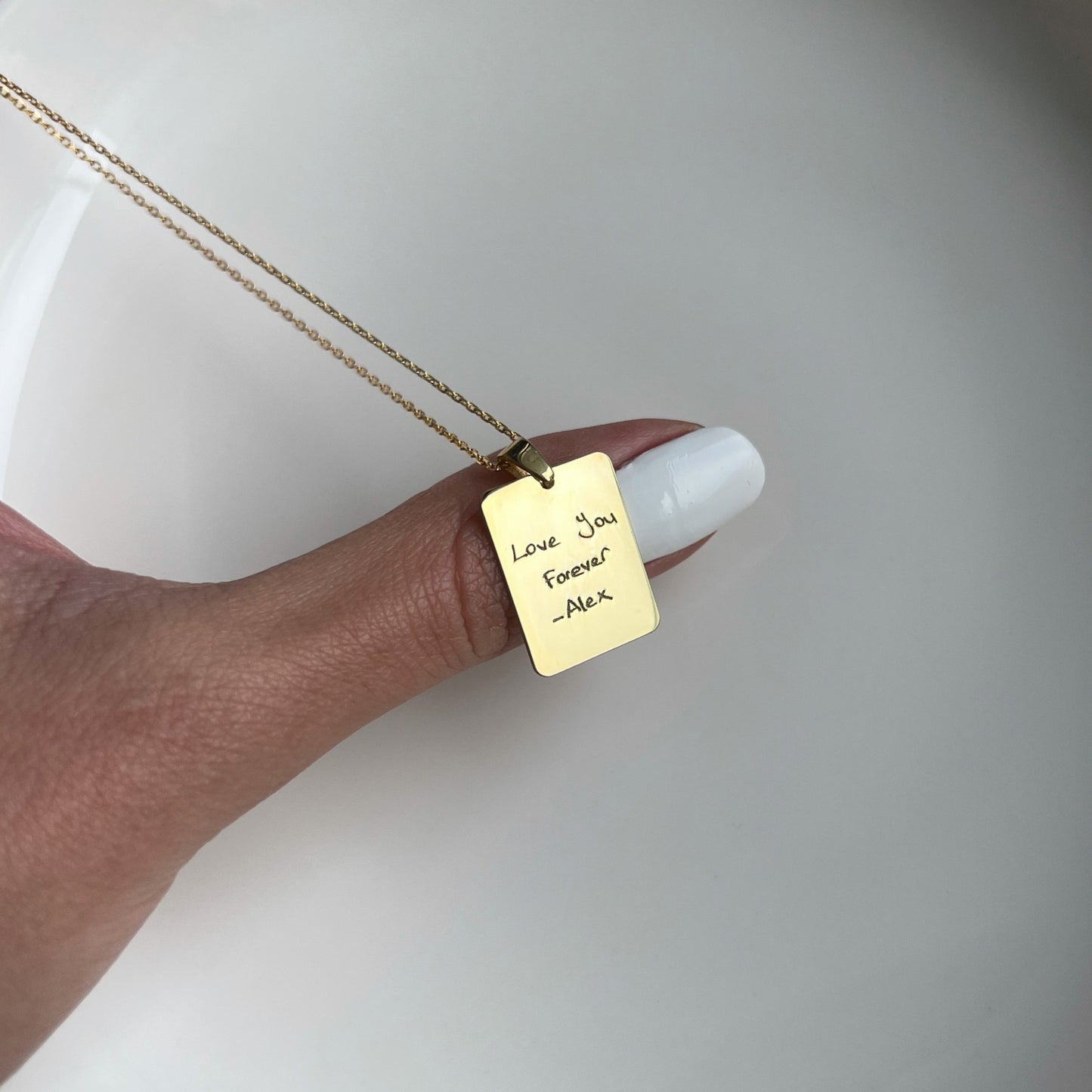 Custom Handwriting Necklace