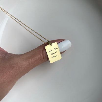 Custom Handwriting Necklace